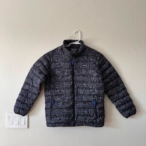 Patagonia Kids “Down Sweater” Jacket size 12/L